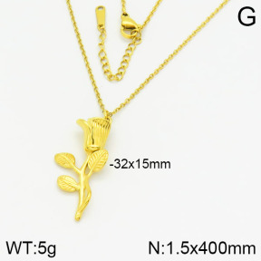 Stainless Steel Necklace  2N2001956bbov-478