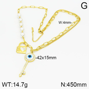 Stainless Steel Necklace  2N3000836ahlv-478