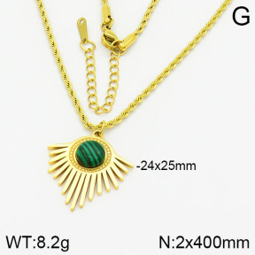 Stainless Steel Necklace  2N4001299bhva-478