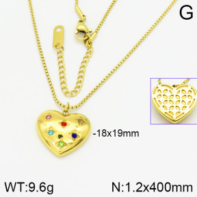 Stainless Steel Necklace  2N4001302vhha-478