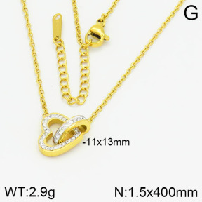 Stainless Steel Necklace  2N4001307bbov-478
