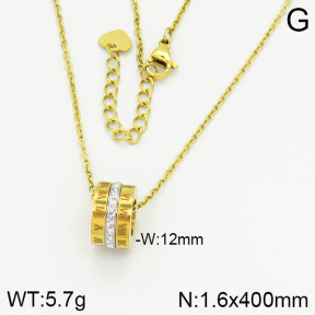 Stainless Steel Necklace  2N4001308vbpb-478