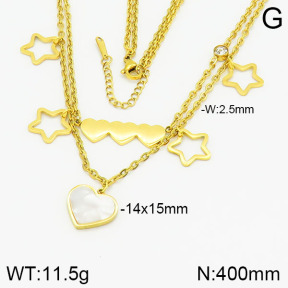 Stainless Steel Necklace  2N4001313vhov-478