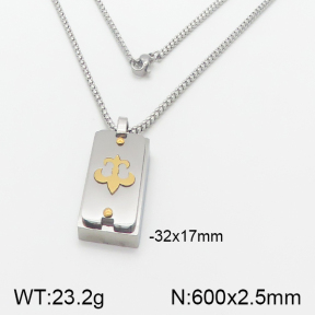 Stainless Steel Necklace  5N2001351bhia-399