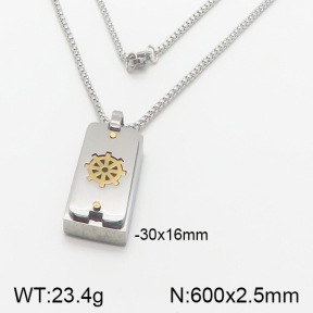 Stainless Steel Necklace  5N2001363bhia-399