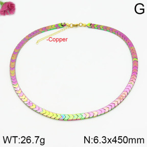 Fashion Copper Necklace  F2N200007vbnb-J50