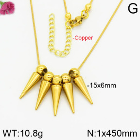Fashion Copper Necklace  F2N200011vbnl-J50