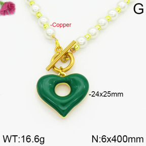 Fashion Copper Necklace  F2N300057abol-J50