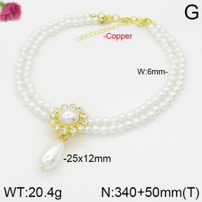 Fashion Copper Necklace  F2N300067bvpl-J50