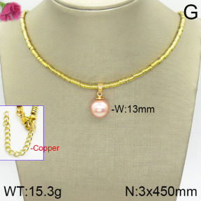 Fashion Copper Necklace  F2N300068vbpb-J50