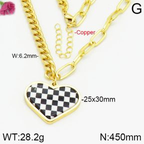 Fashion Copper Necklace  F2N400416vbpb-J50