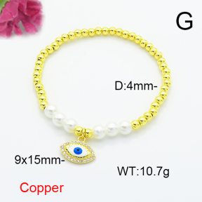 Fashion Copper Bracelet  F6B300764vbll-L024