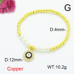 Fashion Copper Bracelet  F6B300770vbll-L024