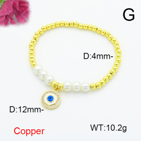 Fashion Copper Bracelet  F6B300771vbll-L024