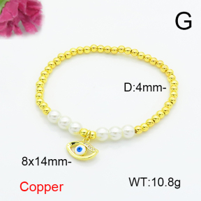 Fashion Copper Bracelet  F6B300777vbll-L024