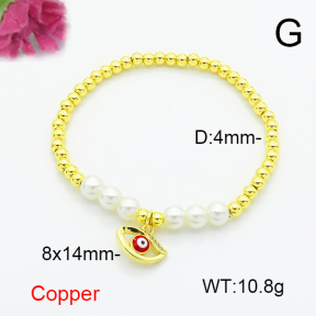Fashion Copper Bracelet  F6B300778vbll-L024