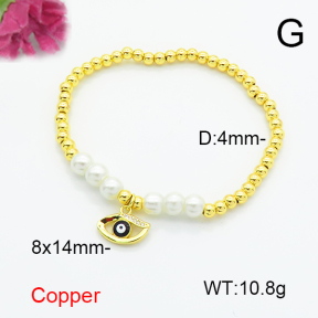 Fashion Copper Bracelet  F6B300779vbll-L024