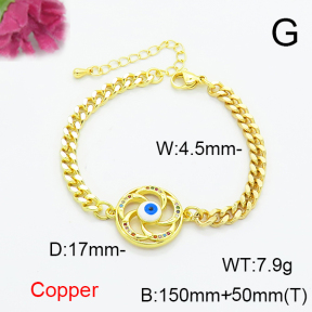 Fashion Copper Bracelet  F6B300791vbmb-L024