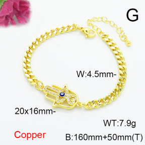 Fashion Copper Bracelet  F6B405530vbnb-L024