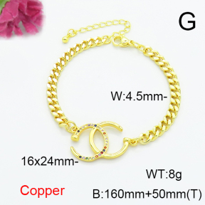 Fashion Copper Bracelet  F6B405538vbnb-L024