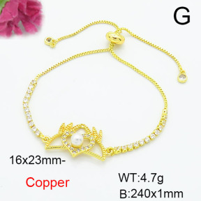 Fashion Copper Bracelet  F6B405549vbnb-L024