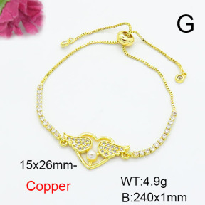 Fashion Copper Bracelet  F6B405558vbnb-L024