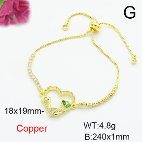 Fashion Copper Bracelet  F6B405565bbml-L024