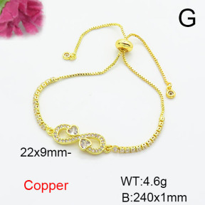 Fashion Copper Bracelet  F6B405566bbml-L024