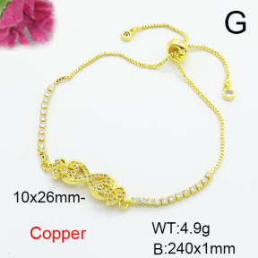 Fashion Copper Bracelet  F6B405570bbml-L024