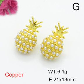 Fashion Copper Earrings  F6E301658vbnb-L024