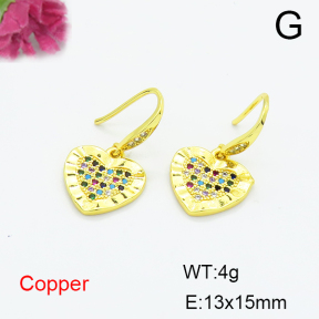 Fashion Copper Earrings  F6E404352vbnb-L024