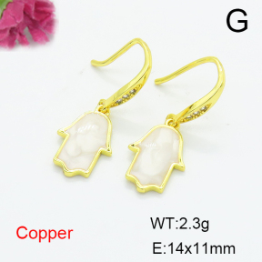 Fashion Copper Earrings  F6E404354vbmb-L024