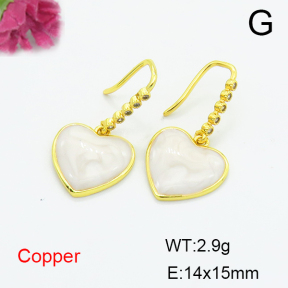 Fashion Copper Earrings  F6E404356vbmb-L024