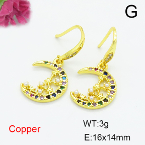 Fashion Copper Earrings  F6E404357vbnb-L024