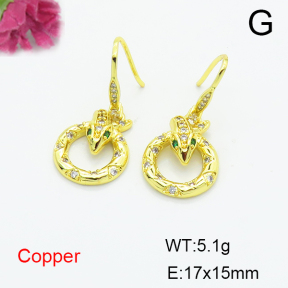 Fashion Copper Earrings  F6E404359vbnb-L024