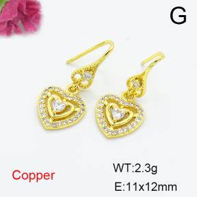 Fashion Copper Earrings  F6E404361vbnb-L024