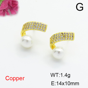 Fashion Copper Earrings  F6E404368ablb-L024
