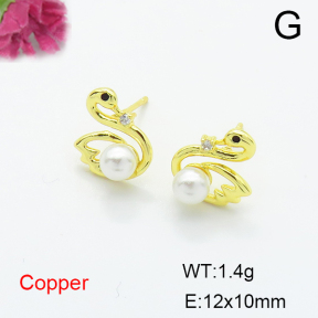 Fashion Copper Earrings  F6E404371ablb-L024