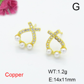 Fashion Copper Earrings  F6E404372ablb-L024