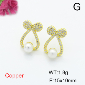 Fashion Copper Earrings  F6E404373ablb-L024