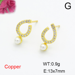 Fashion Copper Earrings  F6E404377ablb-L024