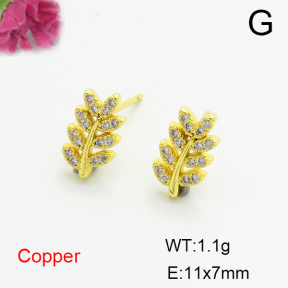 Fashion Copper Earrings  F6E404382aakl-L024
