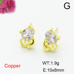 Fashion Copper Earrings  F6E404383baka-L024