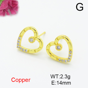 Fashion Copper Earrings  F6E404385ablb-L024