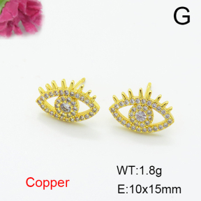 Fashion Copper Earrings  F6E404387ablb-L024