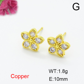 Fashion Copper Earrings  F6E404388aakl-L024