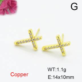 Fashion Copper Earrings  F6E404393baka-L024