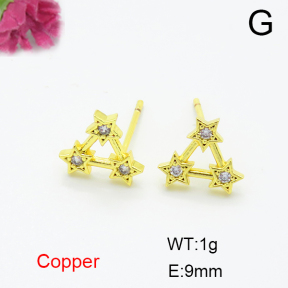 Fashion Copper Earrings  F6E404396aakl-L024