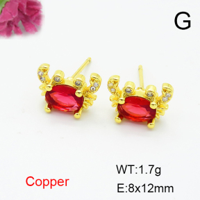 Fashion Copper Earrings  F6E404401aakl-L024