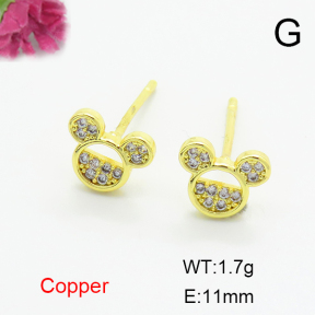 Fashion Copper Earrings  F6E404404aakl-L024
